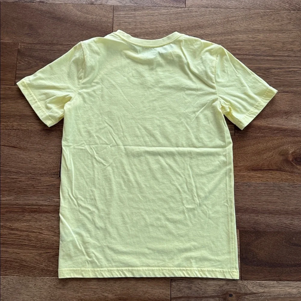 NWOT Hurley Light Yellow Logo Tee - Picture 3 of 3